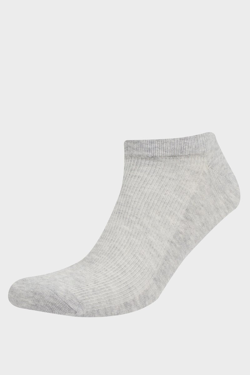 DeFacto Multicolour Man Man 7 Piece Cotton Ankle Socks Casual - Image 5